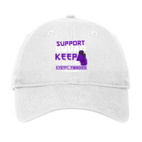 Awareness Support Squad I Lung Infections & Cystic Fibrosis T Shirt Adjustable Cap | Artistshot