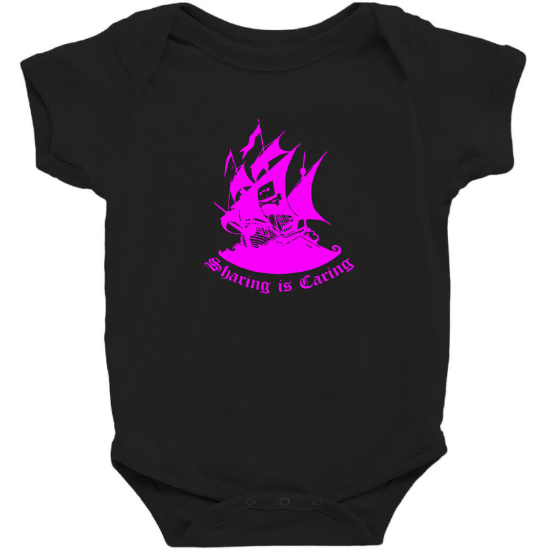 Sharing  Funny Trend New Gifts Essensialis Caring The Pirate Bay Inspi Baby Bodysuit | Artistshot