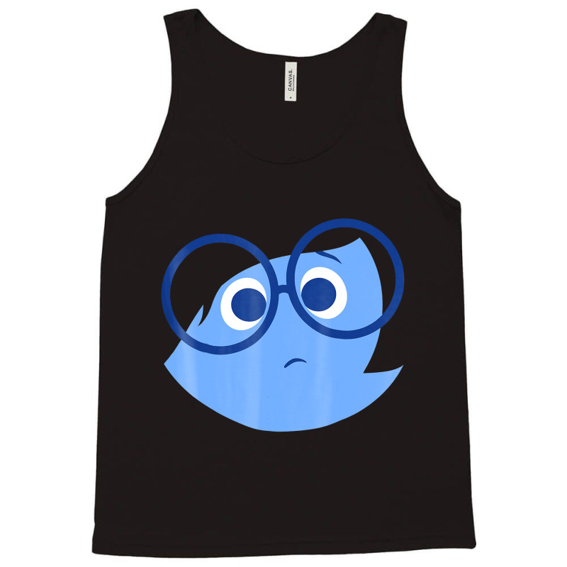 In.side Out Sad Face Halloween Graphic T Shirt Tank Top | Artistshot