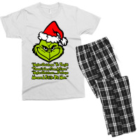 Maybe Christmas Grinch Men's T-shirt Pajama Set | Artistshot