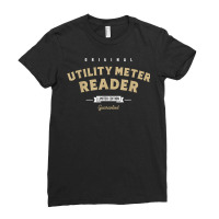 Utility Meter Reader Funny Job Title Profession T Shirt Ladies Fitted T-shirt | Artistshot