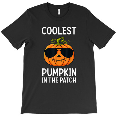 Halloween Coolest Pumpkin In The Patch T-shirt Designed By Rame Halili