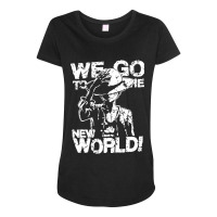 We Go To The New World Maternity Scoop Neck T-shirt | Artistshot