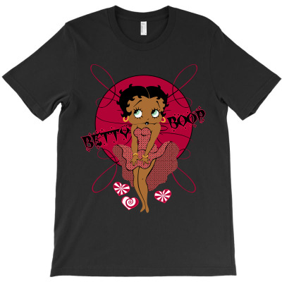 Black Betty Boop T-shirt Designed By Alextout