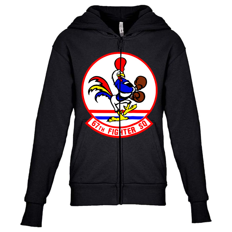 Air Force 67th Fighter Squadron Youth Zipper Hoodie by Golden Store | Artistshot