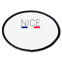 Nice France Cote D'azur French Riviera Cannes Antibes Gift T Shirt Oval Patch | Artistshot