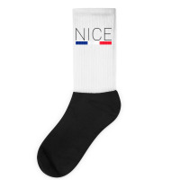 Nice France Cote D'azur French Riviera Cannes Antibes Gift T Shirt Socks | Artistshot