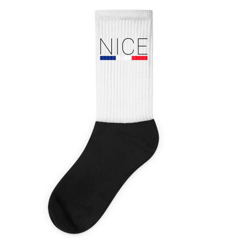 Nice France Cote D'azur French Riviera Cannes Antibes Gift T Shirt Socks | Artistshot