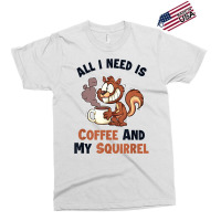 Coffee And My Squirrel Eastern Gray Japanese Fox Squirrel T Shirt Exclusive T-shirt | Artistshot