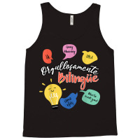 Orgullosamente Bilingue Maestra T Shirt Tank Top | Artistshot