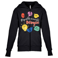 Orgullosamente Bilingue Maestra T Shirt Youth Zipper Hoodie | Artistshot