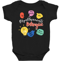 Orgullosamente Bilingue Maestra T Shirt Baby Bodysuit | Artistshot