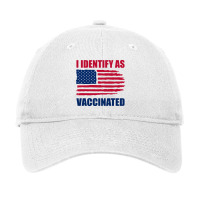 I Identify As Vaccinated Adjustable Cap | Artistshot