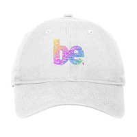 Be Colorful Letters Word Art By Tangie Marie T Shirt Adjustable Cap | Artistshot