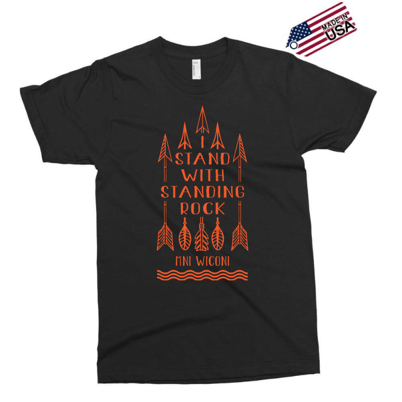 I Stand With Standing Rock, Say No To Dakota Pipeline T-shirt Exclusive T-shirt | Artistshot