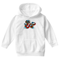 Beautiful Chinese Dragon In The Clouds Art T Shirt Youth Hoodie | Artistshot