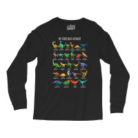 My Dinosaur Alphabet, Lover Dino, Funny T Rex T Shirt Long Sleeve Shirts | Artistshot