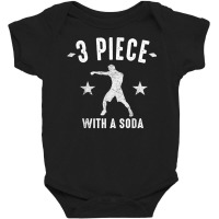 Mma Punch Combination Shirt Three Piece With A Soda T Shirt Baby Bodysuit | Artistshot