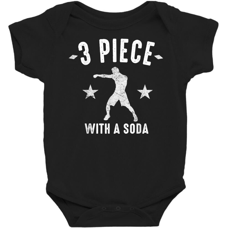 Mma Punch Combination Shirt Three Piece With A Soda T Shirt Baby Bodysuit by rainandehay | Artistshot