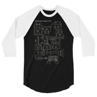 Modular Synthesizer Electronic Musician T Shirt 3/4 Sleeve Shirt | Artistshot