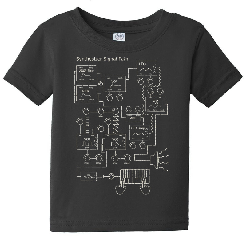 Modular Synthesizer Electronic Musician T Shirt Baby Tee | Artistshot