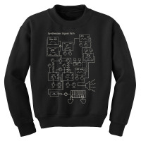 Modular Synthesizer Electronic Musician T Shirt Youth Sweatshirt | Artistshot