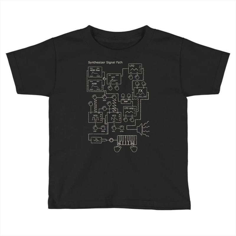 Modular Synthesizer Electronic Musician T Shirt Toddler T-shirt | Artistshot