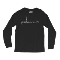 Paris Eiffel Tower Panorama Souvenir T Shirt Long Sleeve Shirts | Artistshot