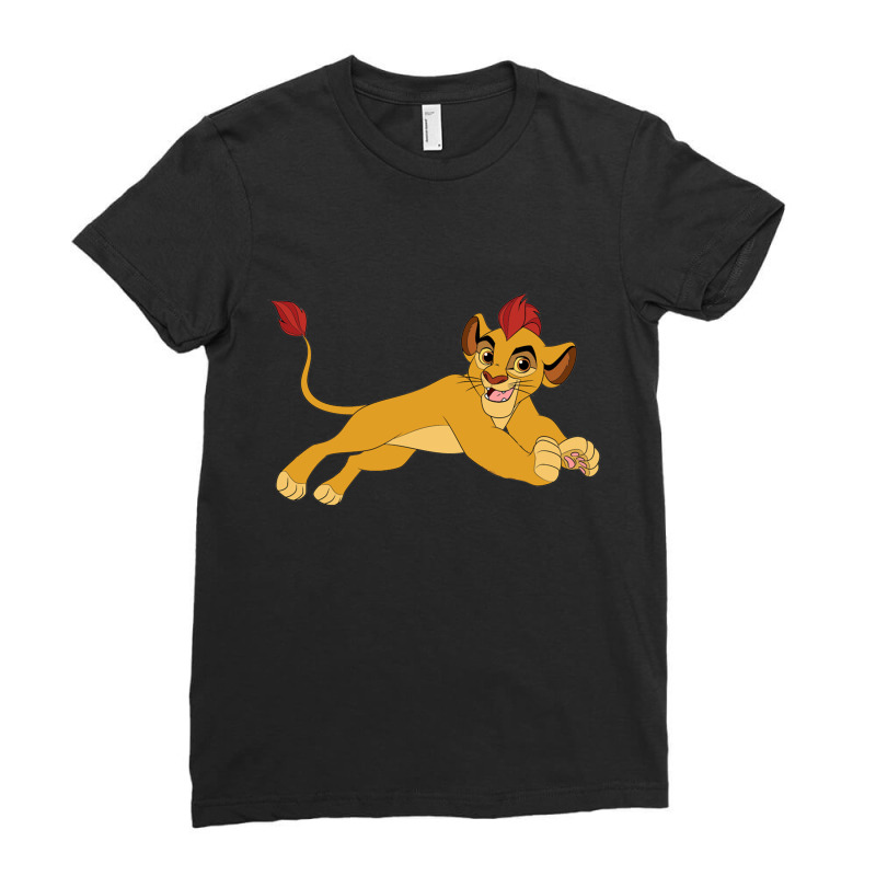 Lion King Ladies Fitted T-Shirt by nanadesi | Artistshot