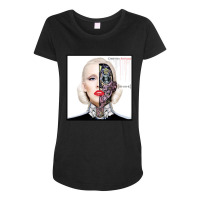 Christina New Album Maternity Scoop Neck T-shirt | Artistshot