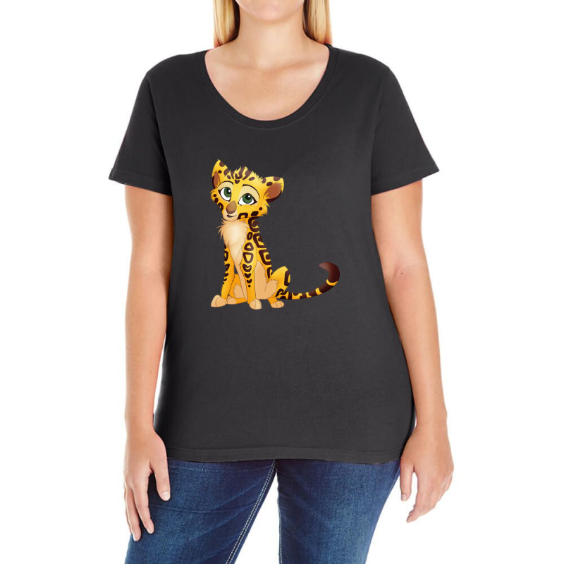 The Lion King Ladies Curvy T-Shirt by nanadesi | Artistshot