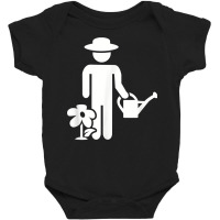 Gardener Watering Can T Shirt Baby Bodysuit | Artistshot