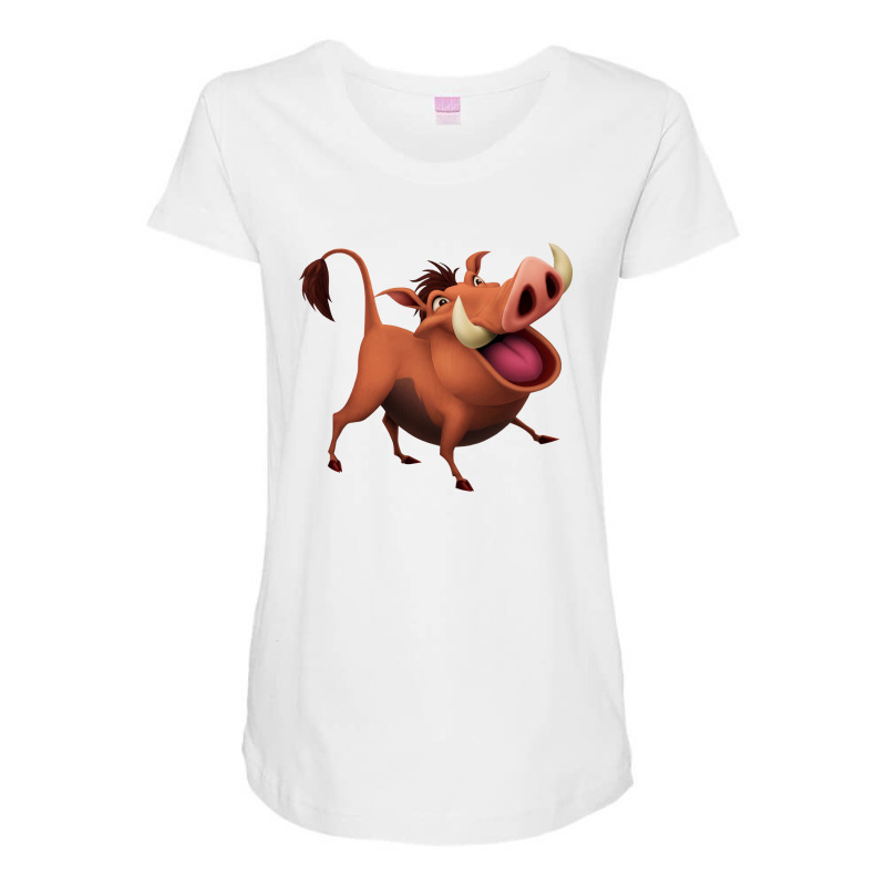 The Lion King Maternity Scoop Neck T-shirt by nanadesi | Artistshot