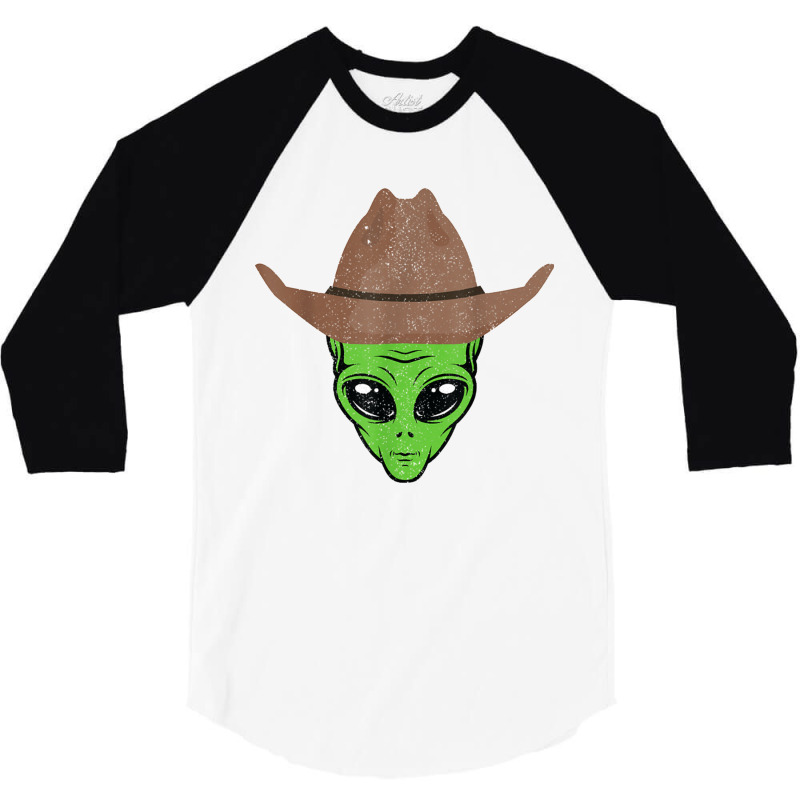 Cowboy Hat Funny 3/4 Sleeve Shirt | Artistshot