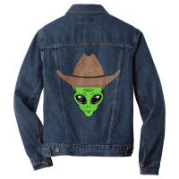 Cowboy Hat Funny Men Denim Jacket | Artistshot