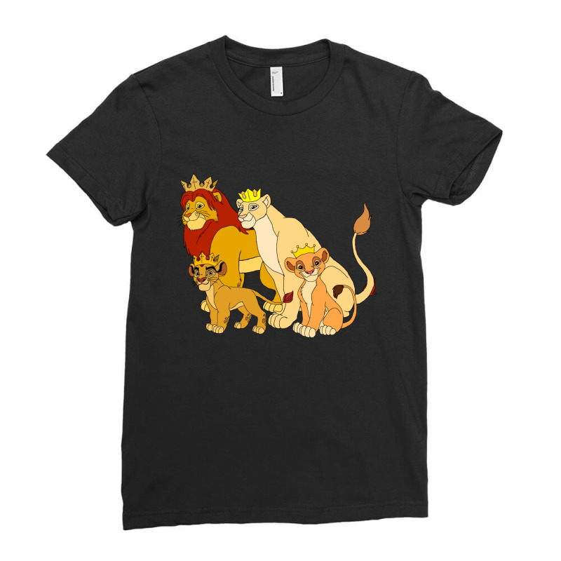 The Lion King Ladies Fitted T-Shirt by nanadesi | Artistshot