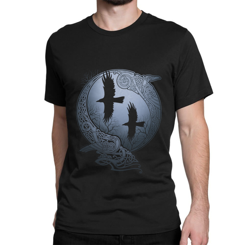 Odin's Ravens Classic T-shirt by trokeryth | Artistshot