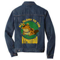 Hypnotoad Men Denim Jacket | Artistshot