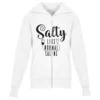 Nurse Salty Like Normal Saline T Shirt Youth Zipper Hoodie | Artistshot