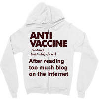 Anti Vaccine Zipper Hoodie | Artistshot