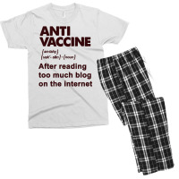 Anti Vaccine Men's T-shirt Pajama Set | Artistshot