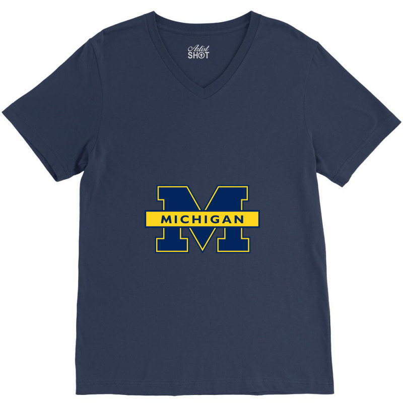 Wolverines-michigan V-neck Tee | Artistshot