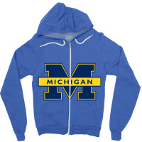 Wolverines-michigan Zipper Hoodie | Artistshot