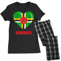 Dominica Flag Shirt Dominican T Shirt Women's Pajamas Set | Artistshot