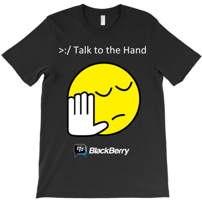 Bbm Talk To The Hand T-shirt Designed By Kelvin