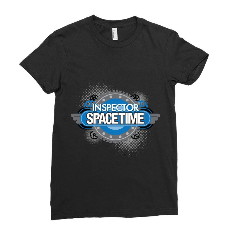 Inspector Spacetime Ladies Fitted T-Shirt by trokeryth | Artistshot