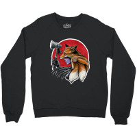 T Shirt, Warrior Fox Woman T-shirt Crewneck Sweatshirt | Artistshot