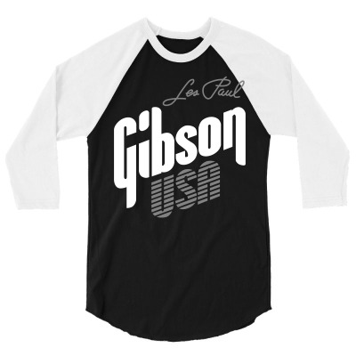 Gibson Les Paul 3/4 Sleeve Shirt Designed By Luisother
