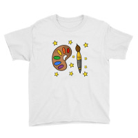 Color Paint Brush Youth Tee | Artistshot