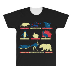 animals of the world limited edition tri blend All Over Men's T-shirt | Artistshot